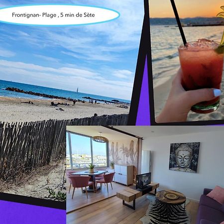 פרונטיניאן La Perle Bleue, 100 M De La Plage, Parking, Wifi מראה חיצוני תמונה