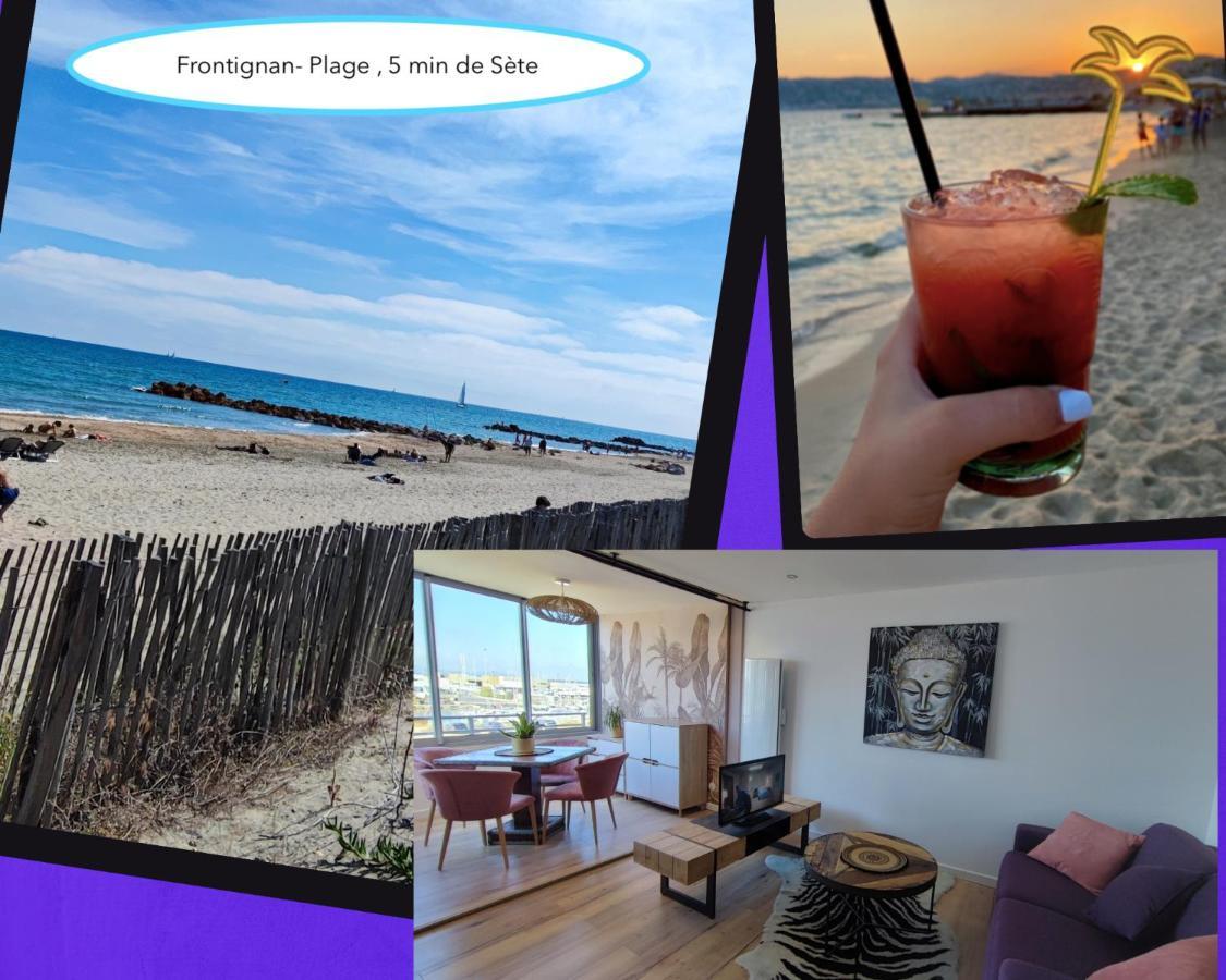 פרונטיניאן La Perle Bleue, 100 M De La Plage, Parking, Wifi מראה חיצוני תמונה