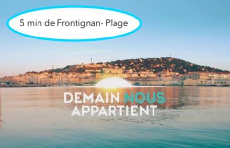 פרונטיניאן La Perle Bleue, 100 M De La Plage, Parking, Wifi מראה חיצוני תמונה